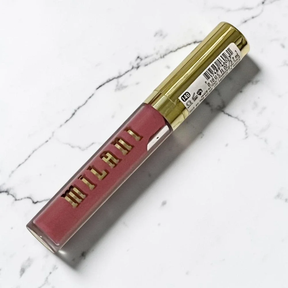 Milani Stay Put Liquid Lip Matte Longwear Lipstick 0.10 oz 140 The Moment Rose